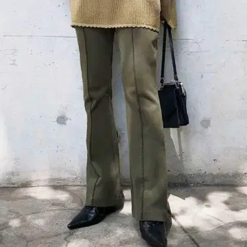 새상품급 Ameri THERMAL BOOT CUT PANTS 플레어 팬츠