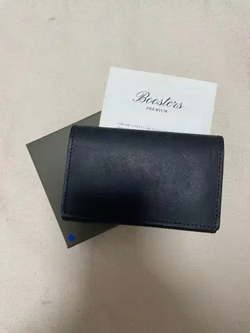 [박스 포함] 파격!Boosters PREMIUM 명함지갑 블랙