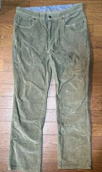 L.L.Bean 팬츠 33 카키 코듀로이
