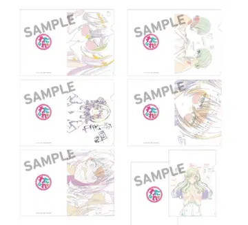 와타나레전 클리어 파일 (애니메이션 원화) 6세트