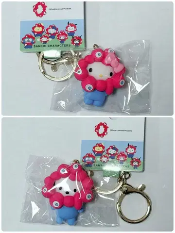 산리오 입체 마스코트 파스텔 컬러 키티&포차코 [만박]