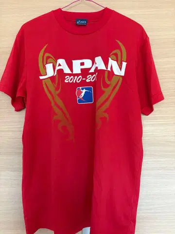 핸드볼 일본 대표 T셔츠 아식스