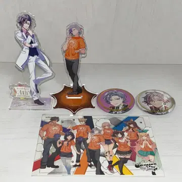 니지산지 후와 미나토 아크릴 스탠드 캔뱃지 요루오우코쿠