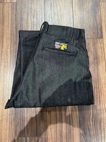 BEN DAVIS/벤데이비스 고릴라컷 블랙 데님 w34