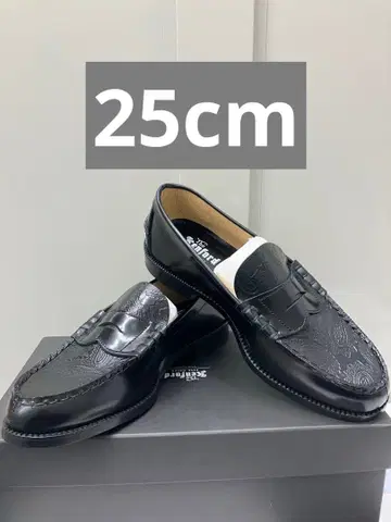 kenford EMBOSSED LOAFERS BLACK PAISLEY