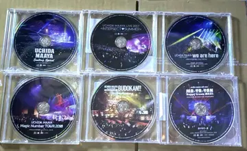 우치다 마아야 LIVE CD 세트