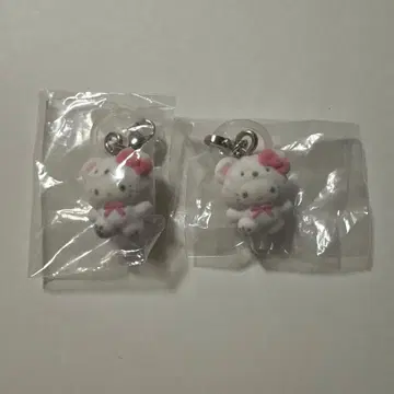 산리오 포근포근 스노우 표시 액세서리 키티 2개 세트