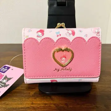 미사용 새상품 산리오 마이멜로디 3단 폴더형 지갑