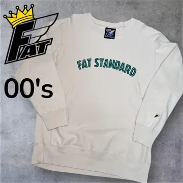 [ 귀중/레어 ] FAT 00s 맨투맨 FAT STANDARD 빈티지