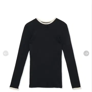 SHISHIKUI lievre lon 블랙 긴팔 T셔츠