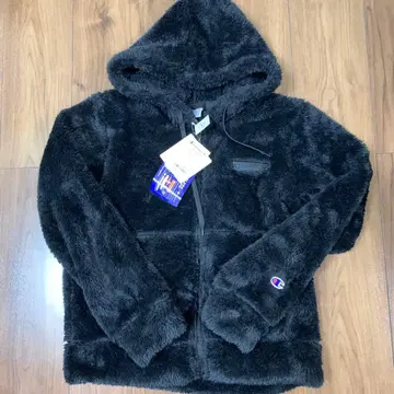 Champion 챔피온 보아 플리스 후드티 블랙 남성용 M