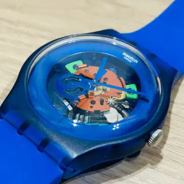 Swatch 스와치 손목시계 스켈레톤 sr1130sw 아날로그 새상품급