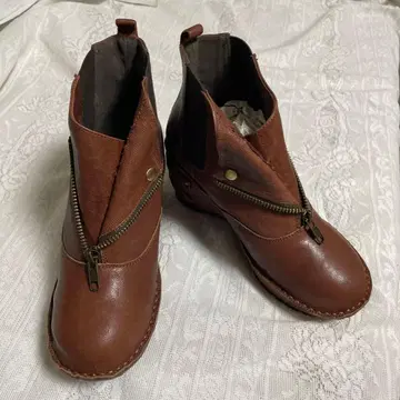 히나 데이 그린 부츠 미사용 새상품급