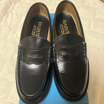 HARUTA 로퍼 블랙 일본제