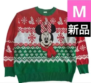새상품 디즈니 아베일 크리스마스 미니 니트 스웨터 M 사이즈