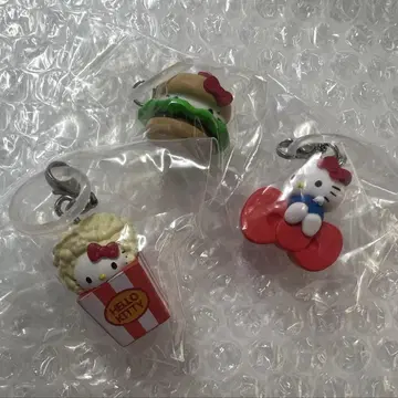 헬로키티 아메리칸 디자인 메지루시 액세서리 3개 세트