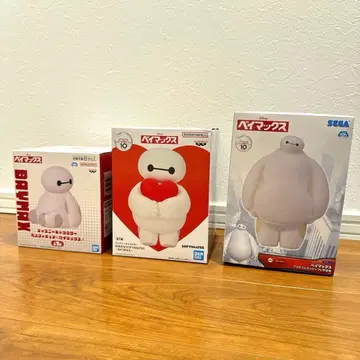 [ 베이맥스 3체 세트 ] 베이맥스 피규어 소프트 비닐 디즈니