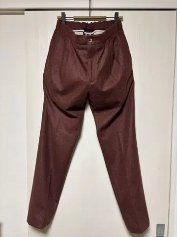 DEVORE INCIPIT (데보레 인치피트) 울 슬랙스