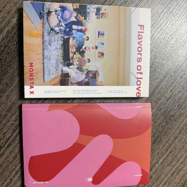 몬스타엑스 앨범 flavors of love / all about luv