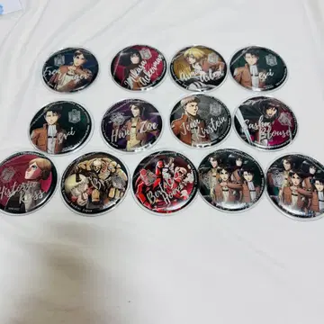 진격의 거인 USJ 캔뱃지 세미 컴프 리바이