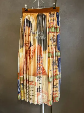 즉시 구매 OK MUKIZIN/ 플리츠 스커트/ 개성적/ S