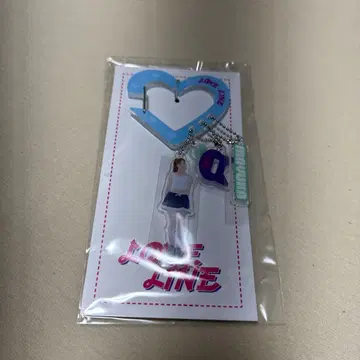 NiziU 마유카 아크릴 스탠드 카라비너 LOVELINE