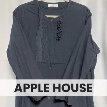 [ AH ] 면린넨 원피스 ( 블랙 ) [ 애플하우스 ]