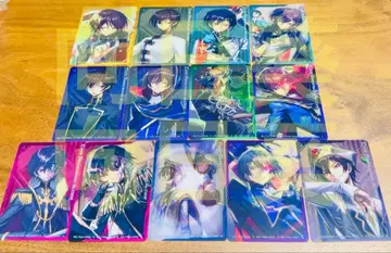 코드기어스 트리빌리지 기어제네 클리어카드 를르슈 세트