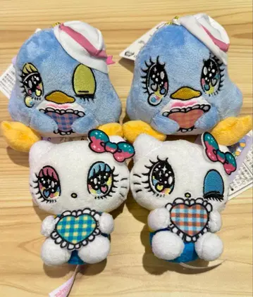 2 세키야 유리 에 x 산리오 키티 턱시도샘 전 종류 세트