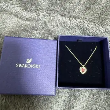 Swarovski 하트 모양 목걸이 하트