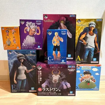 덤 포함! 원피스 드래곤볼 제일복권 피규어 세트!