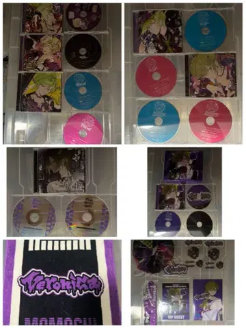 디어보 모모치 CD 특전 타월 디어 보컬리스트