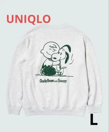 [ 미사용 새상품 ] 유니클로 피넛 스웨트 셔츠