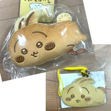치이카와 구이 토끼 방울 달린 키링 & 마스코트 세트