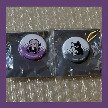 단간론파 15주년 페스티벌 도트 그림 미니 캔뱃지 키리기리 쿄코 모노쿠마