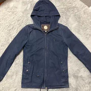 Pretty Green 후드 부착 자켓 XXS 네이비