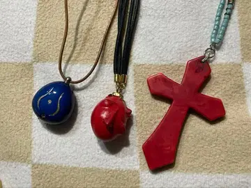 스튜디오 지브리 천공의 성 라퓨타 빛나는 비행석 작동 확인 가죽 목걸이