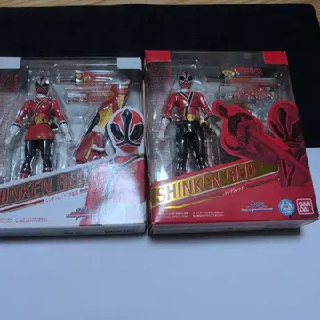 피규아트 사무라이전대 신켄저 신켄 레드 시바 카오루 세트