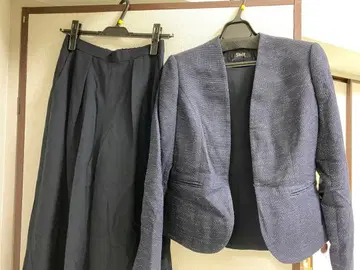 네이비 스커트 수트 사이즈 7