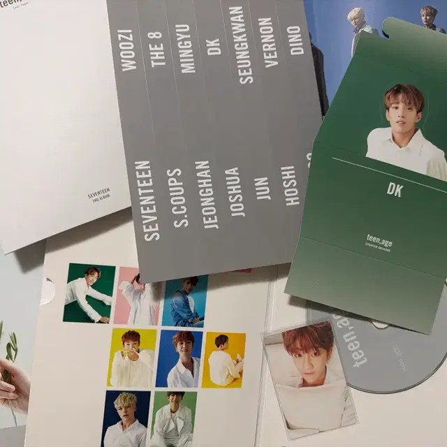 Teen age 틴에이지 세븐틴 도겸 디에잇 명호 앨범