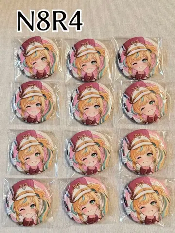 2 니지산지 타치바나 토토 미타라시 당고 2주년 캔뱃지