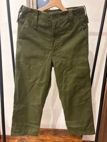 [밀리터리] 카고 팬츠 올리브 그린 서스펜더 포함