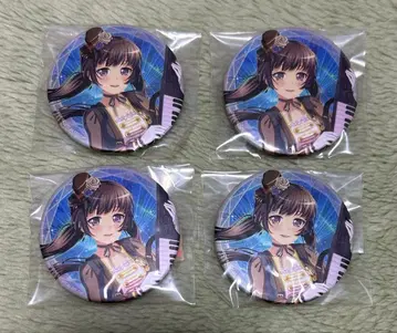 뱅드림 걸즈 밴드 파티 GBP 캔뱃지 시로가네 린코 4개 세트