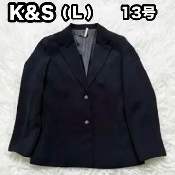 [ 새상품급 ] K&S 테일러드 자켓 13호 블랙 어깨 패드 있음 포멀