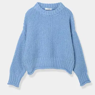 L'AUBE BLANC 크롭 니트 탑