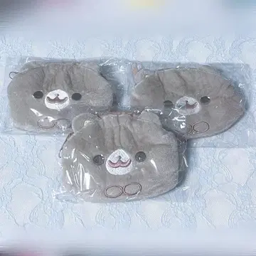 포메라니안 모찌 모후모후 파우치 키나코 3개 세트