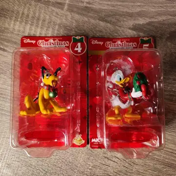 디즈니 HAPPY 복권 크리스마스 오너먼트 복권 플루토 도날드