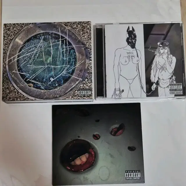 데스그립스 CD 앨범 3종 세트 death grips