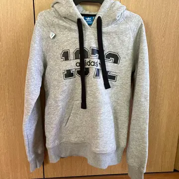 adidas 아디다스 새상품 후드 부착 속기모 그레이 후드티 1972