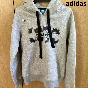 adidas 아디다스 새상품 후드 부착 속기모 그레이 후드티 1972